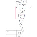 PASSION - BS097 BODYSTOCKING BLANC TAILLE UNIQUE 4 