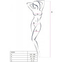 PASSION - BS098 BODYSTOCKING NERO TAGLIA UNICA 6 