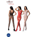 PASSION - BS098 WEISSER BODYSTOCKING, EINE GRÖSSE 5 