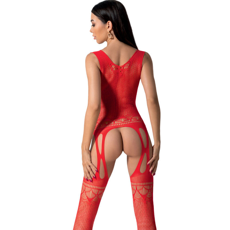 PASSION - BS099 RED BODYSTOCKING ONE SIZE 1 