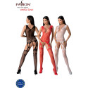 PASSION - BS099 ROTER BODYSTOCKING, EINE GRÖSSE 5 