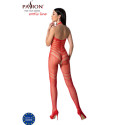 PASSION - BODYSTOCKING BS100 ROSSO TAGLIA UNICA 3 