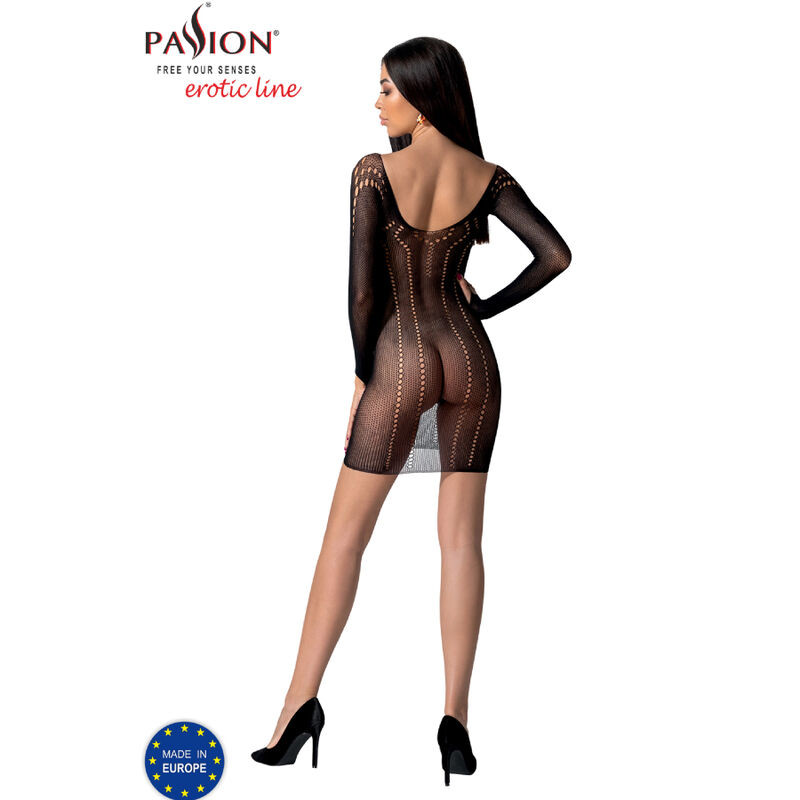 PASSION - BS101 BODYSTOCKING BLACK ONE SIZE 3 