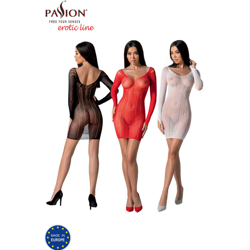 PASSION - BS101 BODYSTOCKING NOIR TAILLE UNIQUE 7 