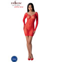 PASSION - BS101 ROTER BODYSTOCKING, EINE GRÖSSE 2 