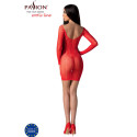 PASSION - BS101 BODYSTOCK ROSSO TAGLIA UNICA 3 