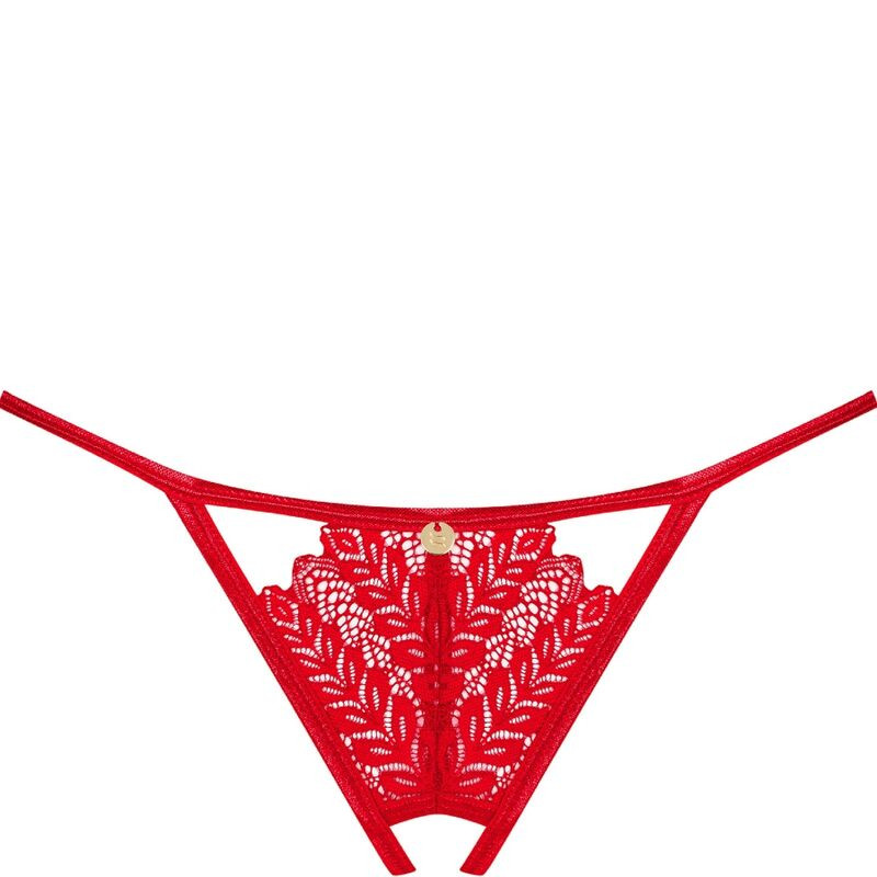 OBSESSIVE - INGRIDIA THONG OBERTEIL ROT M/L 6 