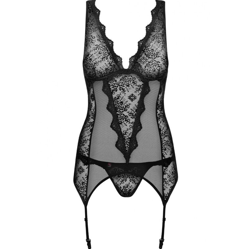 OBSESSIVE - CORSET ET THONG EMPERITA XXL 2 