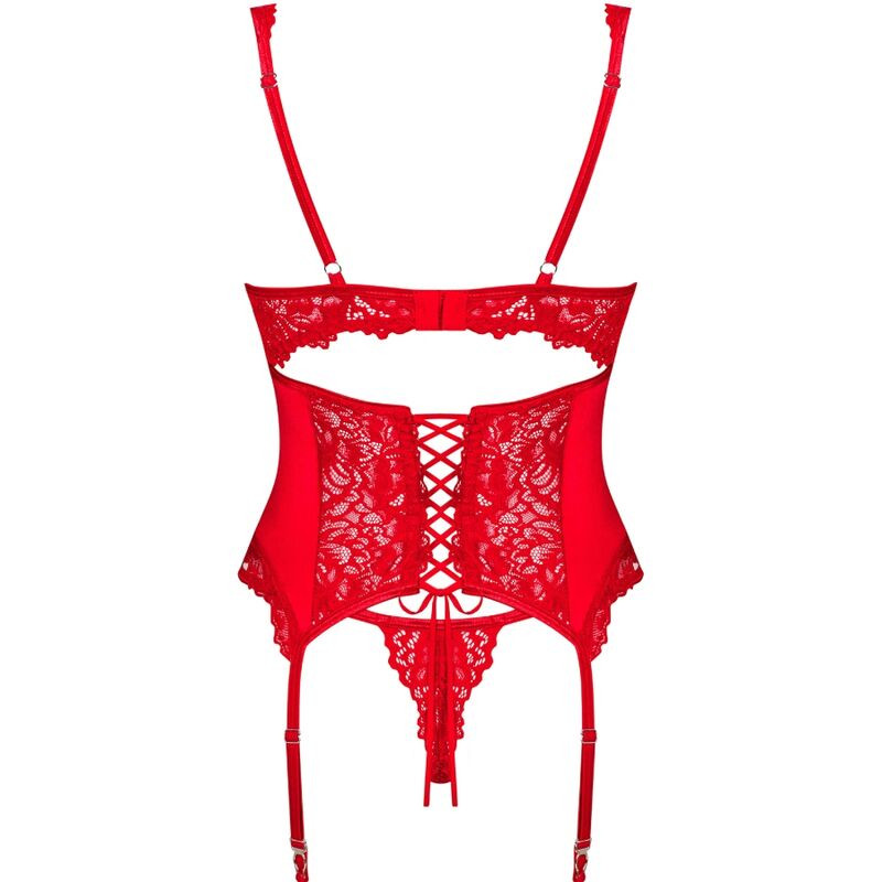 OBSESSIVE - CORSET ET TANGA AMOR CHERRIS S/M 5 