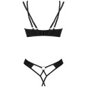 OBSESSIVE - NESARI SET TWO PIECES CROTCHLESS XS/S 5 