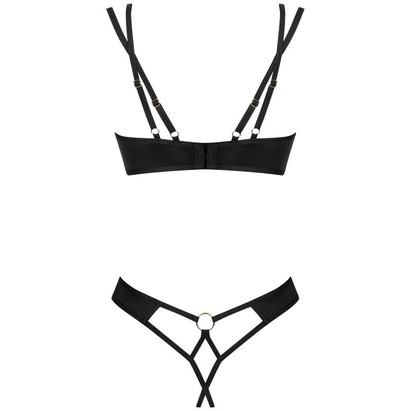 OBSESSIVE - NESARI SET TWO PIECES CROTCHLESS XS/S 5 