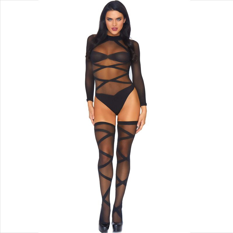 LEG AVENUE - 2 PIECE SET BODY AND THIGH 1 