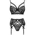 LIVCO CORSETTI FASHION - MORIDAM LC 90552 BH + STRUMPFGÜRTEL + HÖSCHE NEGRO 5 