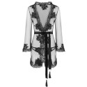 LIVCO CORSETTI FASHION - ROBE DE CHAMBRE + CULOTTE HERINA LC XG056 NOIR TAILLE UNIQUE 2 