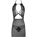 LIVCO CORSETTI FASHION - MALVIAMI LC 90625 CHEMISE + CULOTTE NOIR 2 