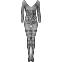 LIVCO CORSETTI FASHION - BODYSTOCKING CELDON SANS CROTCHLESS NOIR TAILLE UNIQUE 3 