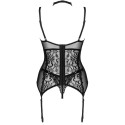 LIVCO CORSETTI FASHION - GIELLANDRA FOR THE SENSES COLLEZIONE CORSETTO + PANTY NERO L/XL 3 