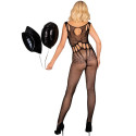 LIVCO CORSETTI FASHION - AMAHIL BODYSTOCKING SANS CROTCHLESS NOIR TAILLE UNIQUE 1 