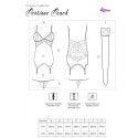 LIVCO CORSETTI FASHION - SET PERSINNE PESCA CORSETTO + SLIP + CALZE 4 