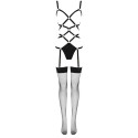 LIVCO CORSETTI FASHION - THIARA LC 20213 SET BODY + STOCKINGS BLACK L/XL 5 