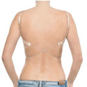 BYE-BRA - TRANSPARENT BACK STRAPS REDUCER 1 