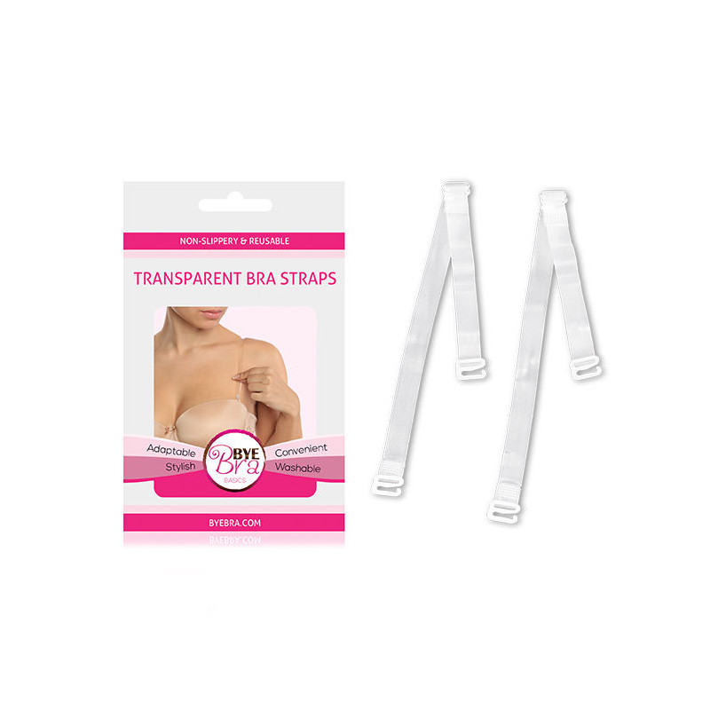 BYE-BRA - TRANSPARENT BRA STRAPS 15 MM 3 