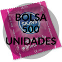 SKINS - CONDOMS POINTS & STRIPS BAG 500 UNITS 1 