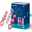 SATISFYER - ANAL PLUGS SET 3 PCS TRICOLOR 1 