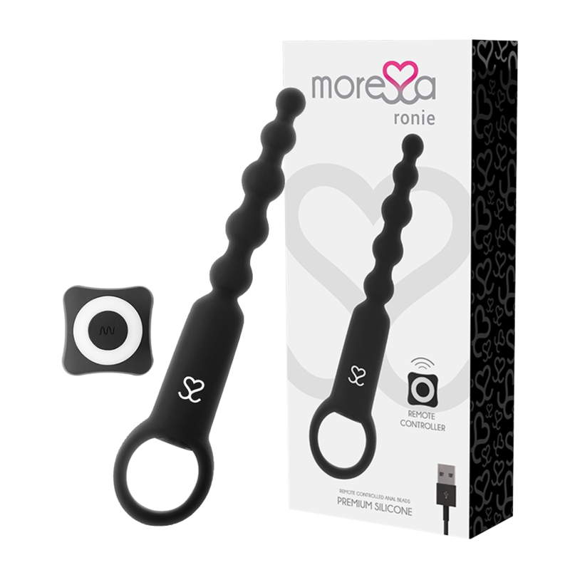 MORESSA - RONIE REMOTE CONTROL BLACK ANAL PLEASURE 1 