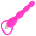 OHMAMA - STIMOLATORE ANALE CON VIBRAZIONE FUCSIA 1 