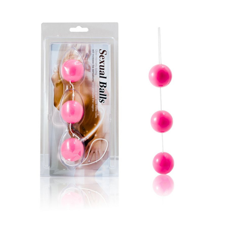 BAILE - STRISCIA SFERE ANAL ROSA ABS 1 