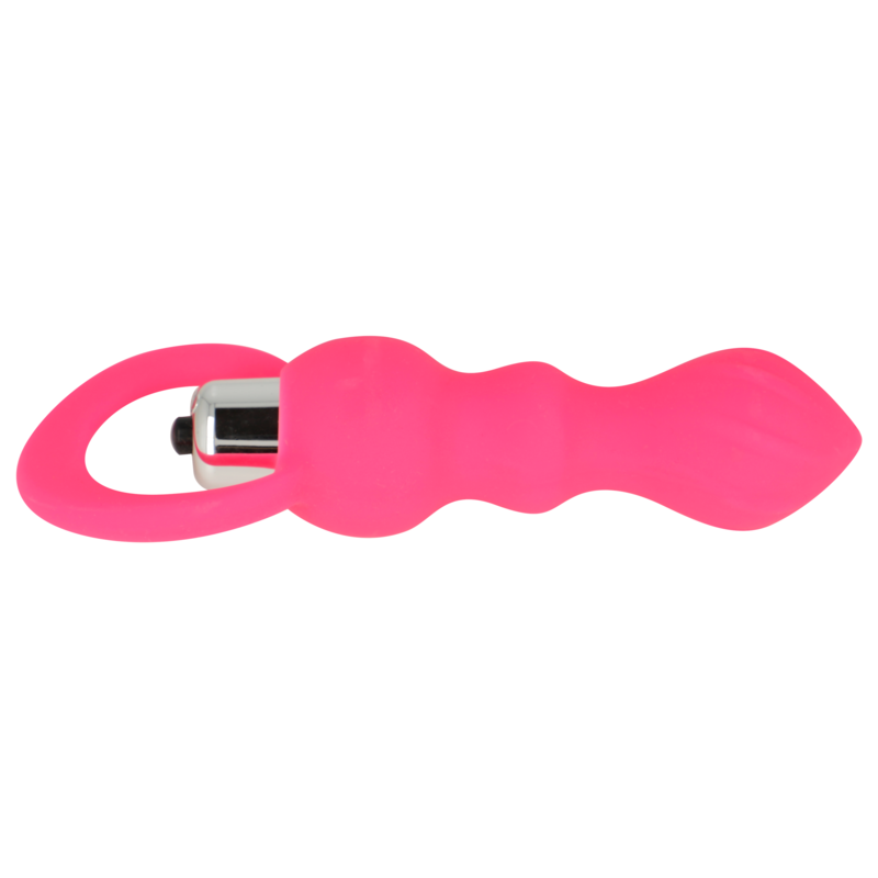 OHMAMA - ANAL STIMULATOR WITH VIBRATION 9 CM PINK 1 