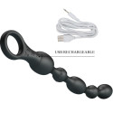 PRETTY LOVE - BALLES ANAL VAN 10 VIBRATIONS RECHARGEABLES EN SILICONE 7 