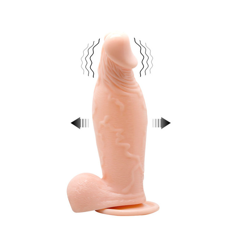 BAILE - DILDO VIBRANTE E GONFIABILE REALISTICO 1 