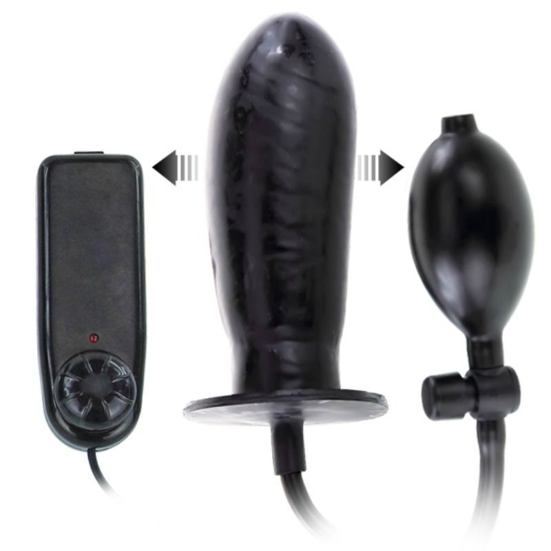 BAILE - BIGGER JOY INFLATABLE PENIS WITH VIBRATION 16 CM 1 