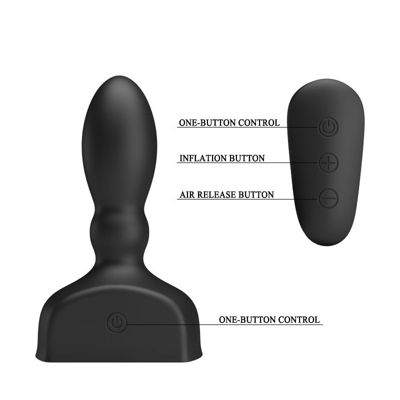 PRETTY LOVE - MARRIEL PROSTATIC VIBRATOR AND INFLATABLE 4 