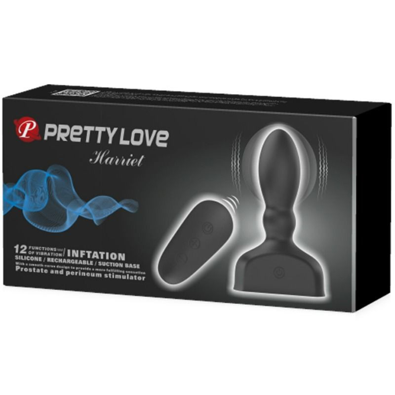 PRETTY LOVE - VIBRATORE PROSTATICO E GONFIABILE MARRIEL 7 