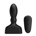 MR PLAY - TELECOMANDO PLUG ANALE GONFIABILE NERO 1 