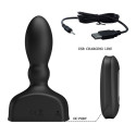 MR PLAY - BLACK INFLATABLE ANAL PLUG REMOTE CONTROL 2 