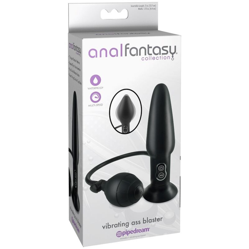 ANAL FANTASY - VIBRATEUR GONFLABLE PLUG 2 