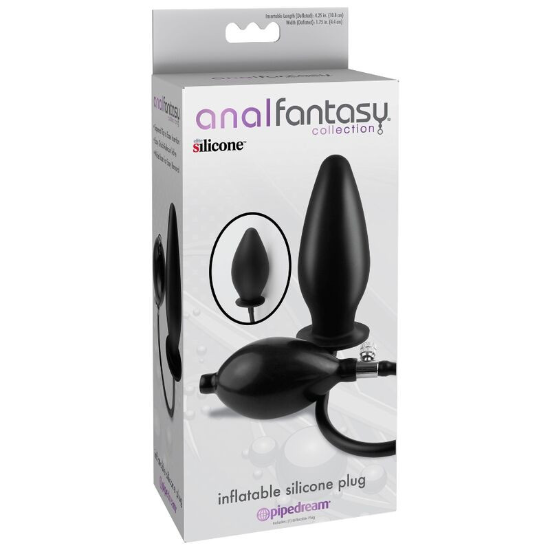 ANAL FANTASY - AUFBLASBARER SILIKONSTECKER 2 