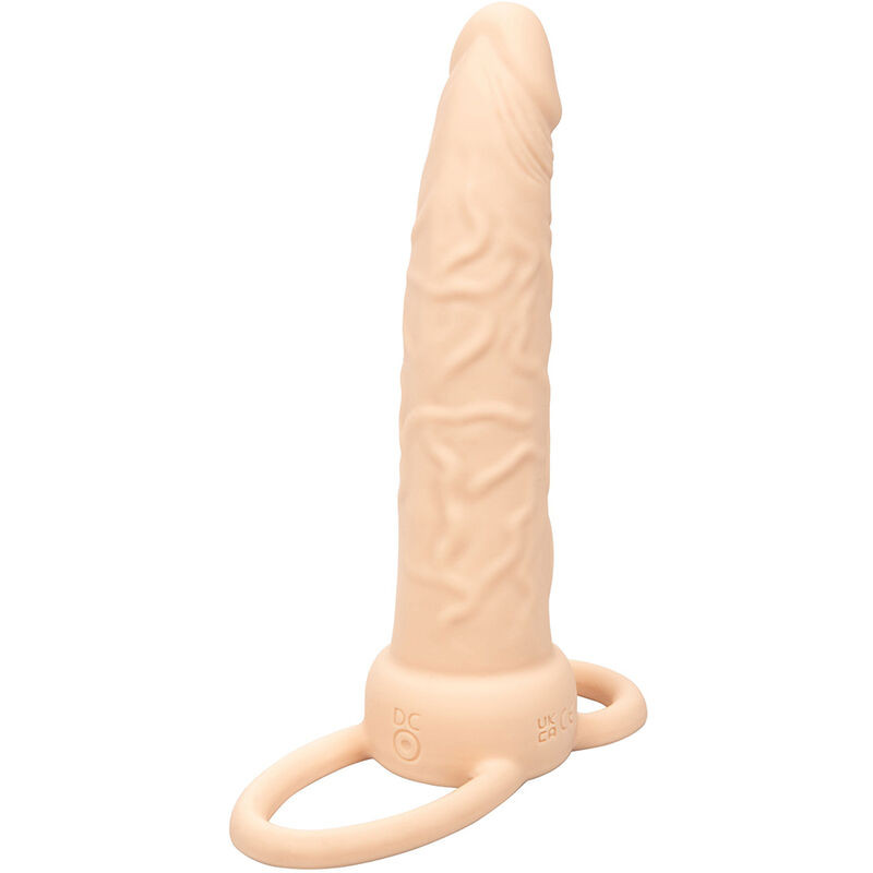 CALEXOTICS - PERFORMANCE MAXX WIEDERAUFLADBARER DUAL PENETRATOR, HELLE HAUT 4 