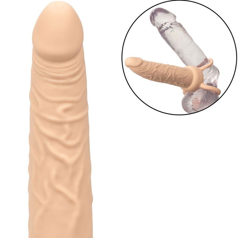 CALEXOTICS - PERFORMANCE MAXX WIEDERAUFLADBARER DUAL PENETRATOR, HELLE HAUT 8 