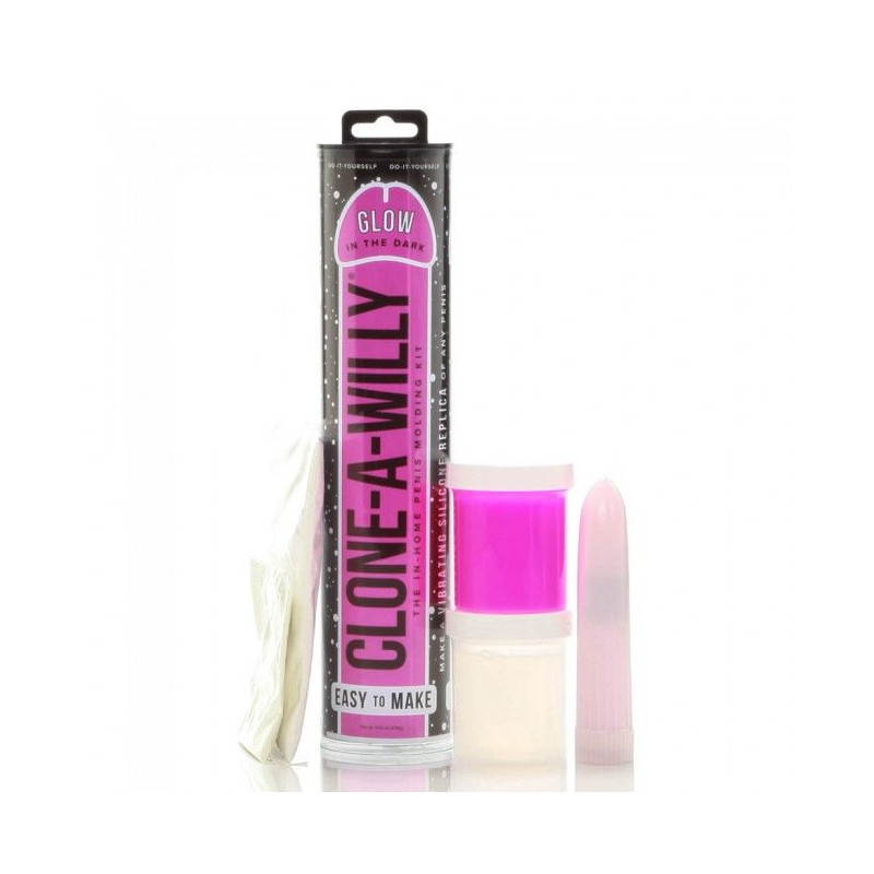 CLONE A WILLY - CLONEUR DE PÉNIS ROSE LUMINESCENT AVEC VIBRATEUR 1 