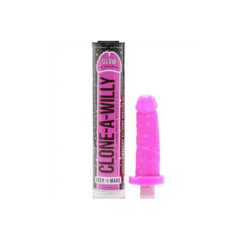 CLONE A WILLY - CLONEUR DE PÉNIS ROSE LUMINESCENT AVEC VIBRATEUR 2 