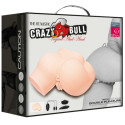 CRAZY BULL - CUL AVEC VAGIN ET ANUS RÉALISTES ET VIBRATION 10 