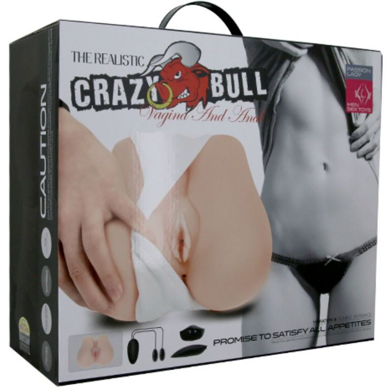 CRAZY BULL - REALISTIC VAGINA AND ANUS WITH VIBRATION POSITION 3 10 