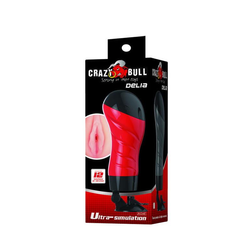 CRAZY BULL - VAGINA FLORA CON BASE MASTURBATORE VOCE 1 