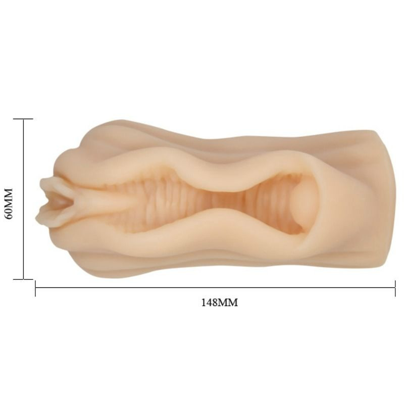 BAILE - MINI MALE MASTURBATOR VAGINA LIPS DESIGN 3 