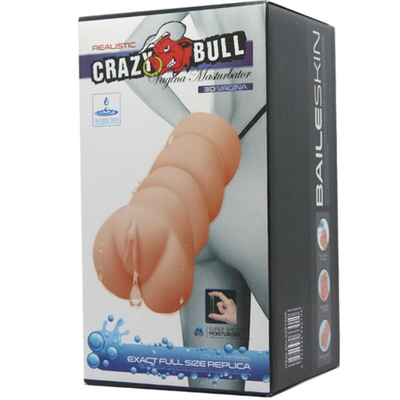 CRAZY BULL - WASSERHAUT-MASTURBADOR VAGINA MODELL 3 6 